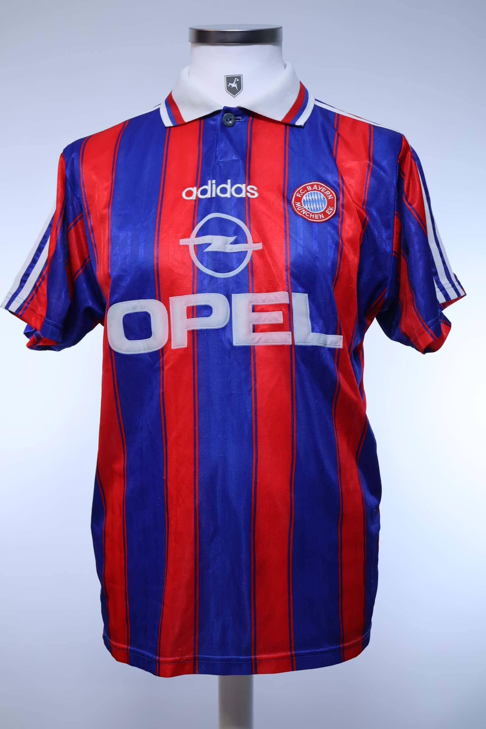 Bayern Munich Klinsmann #18 1995/97 Home Shirt - S- BACK