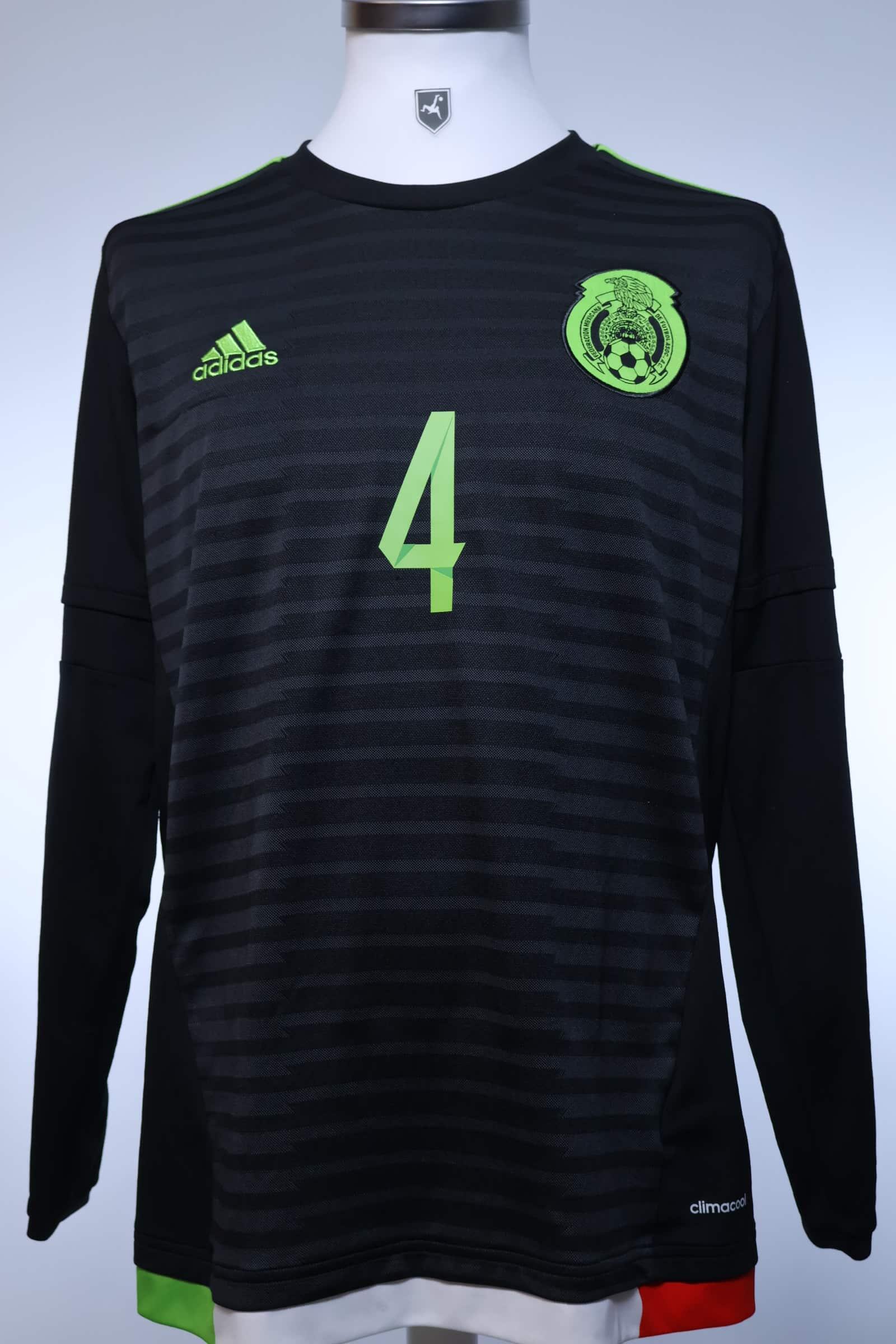 Mexico R. Marquez #4 2015/16 Home Shirt - L- FRONT