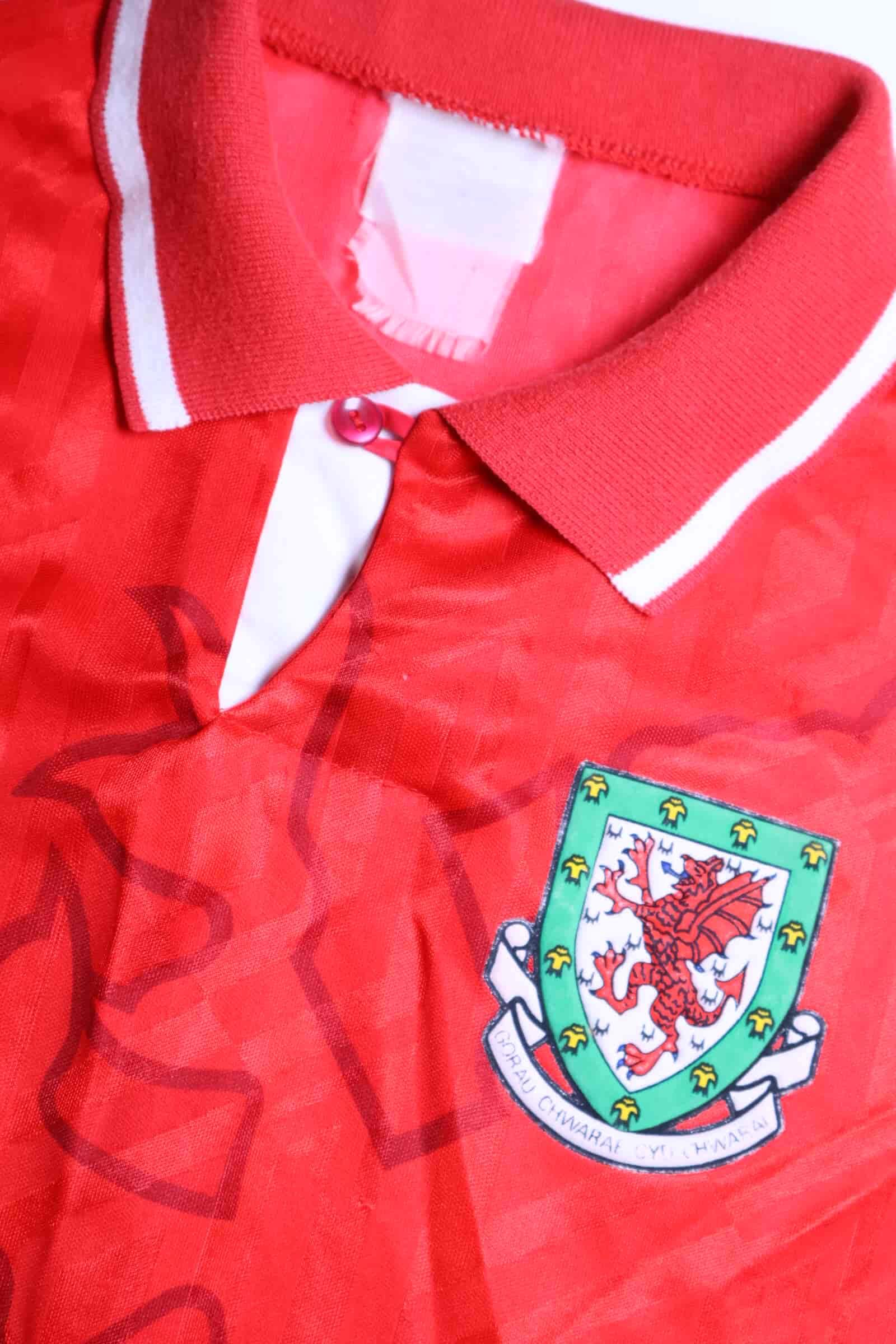 Wales 1992/94 Home Shirt - XL