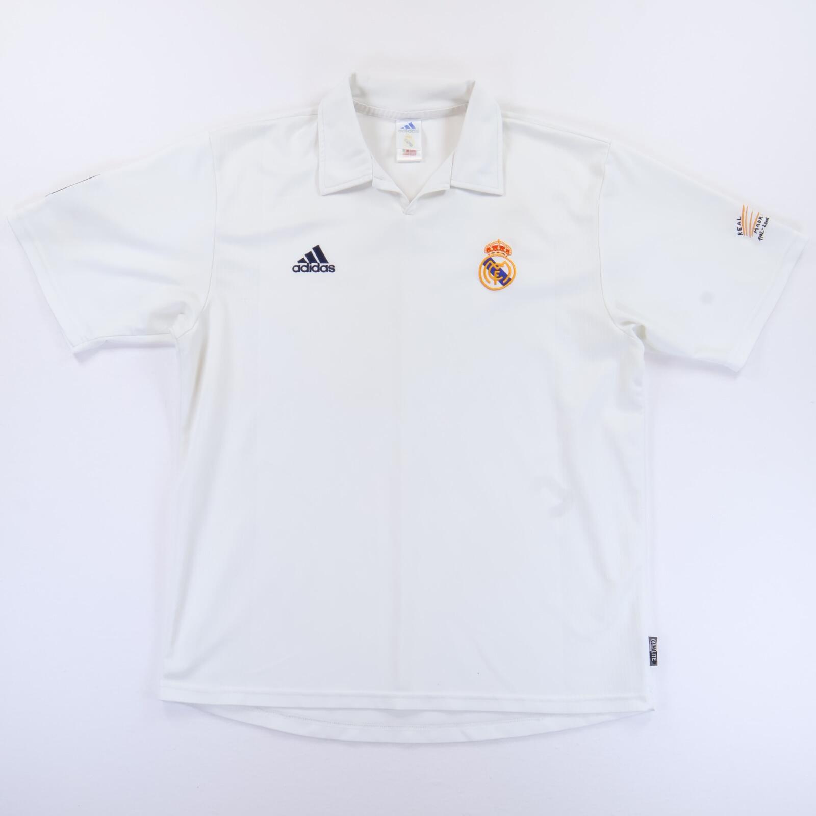 Real Madrid 2001/02 Home Shirt - L- FRONT