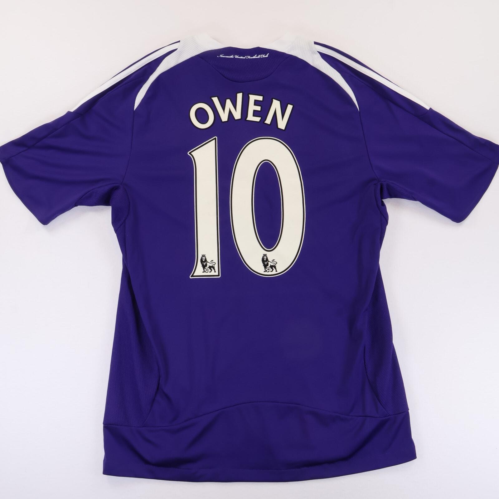 Newcastle United Owen #19 2008/09 Away Shirt - M- FRONT
