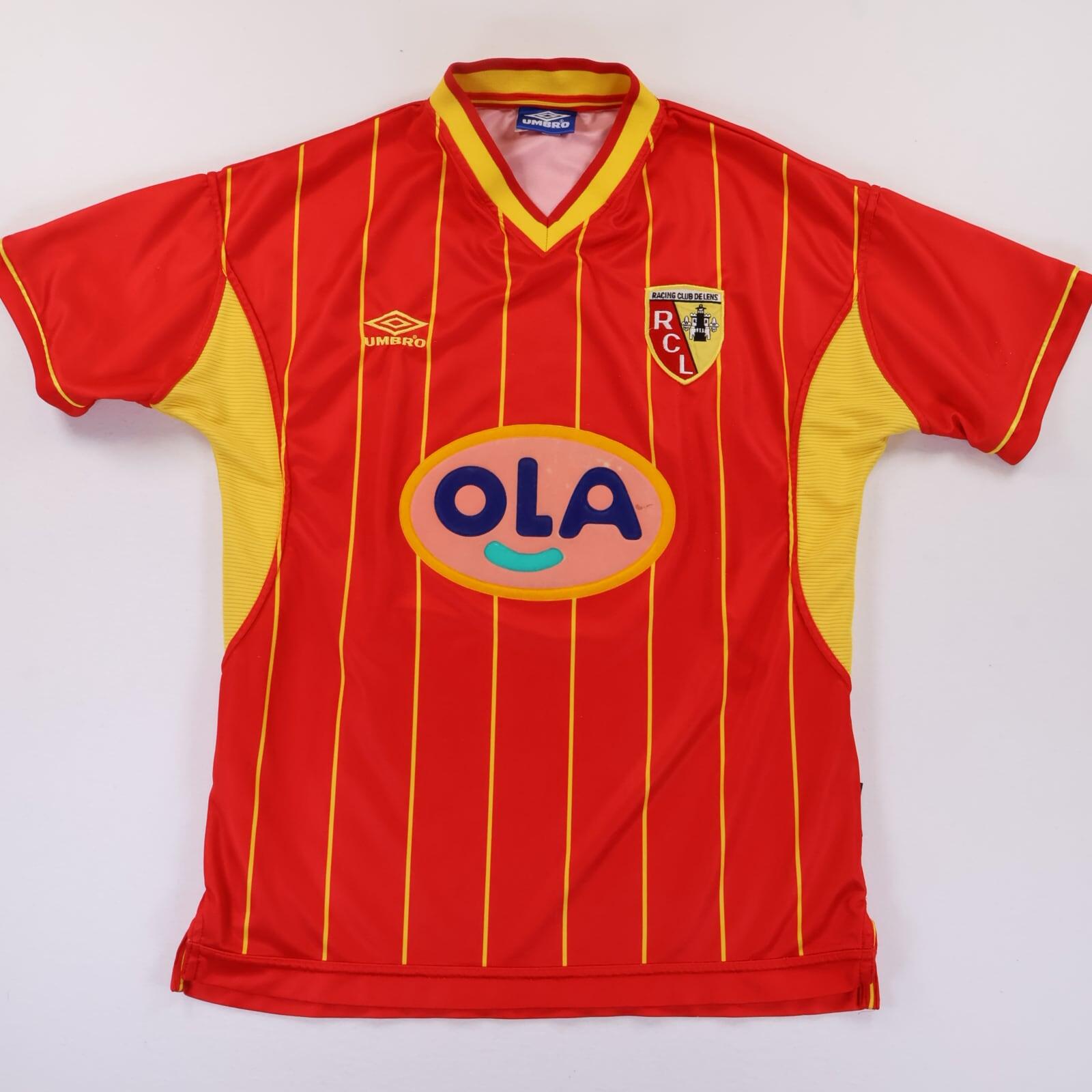 Lens 1999/00 Home Shirt - L- FRONT