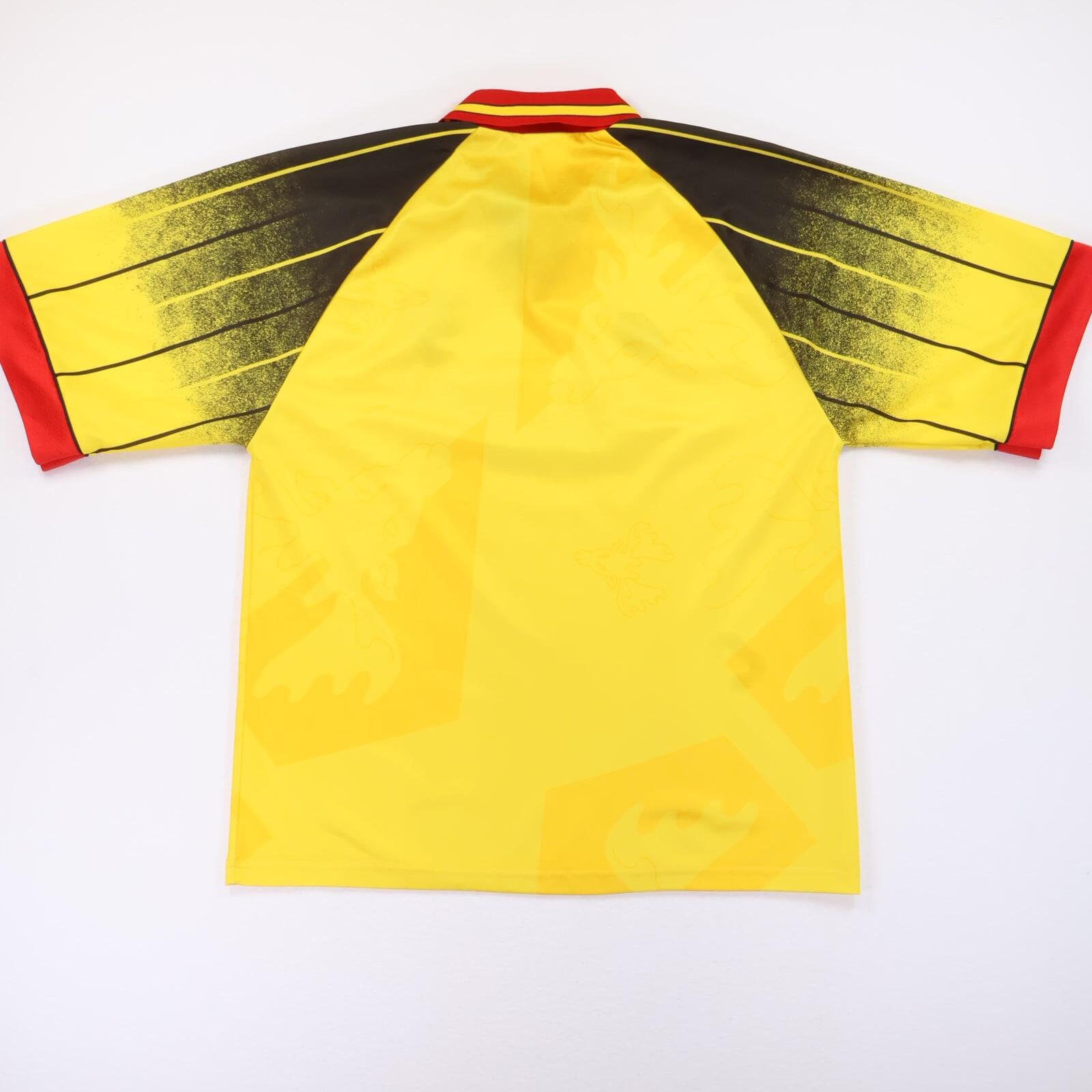 Watford F.C 1998/99 Home Shirt - L- BACK