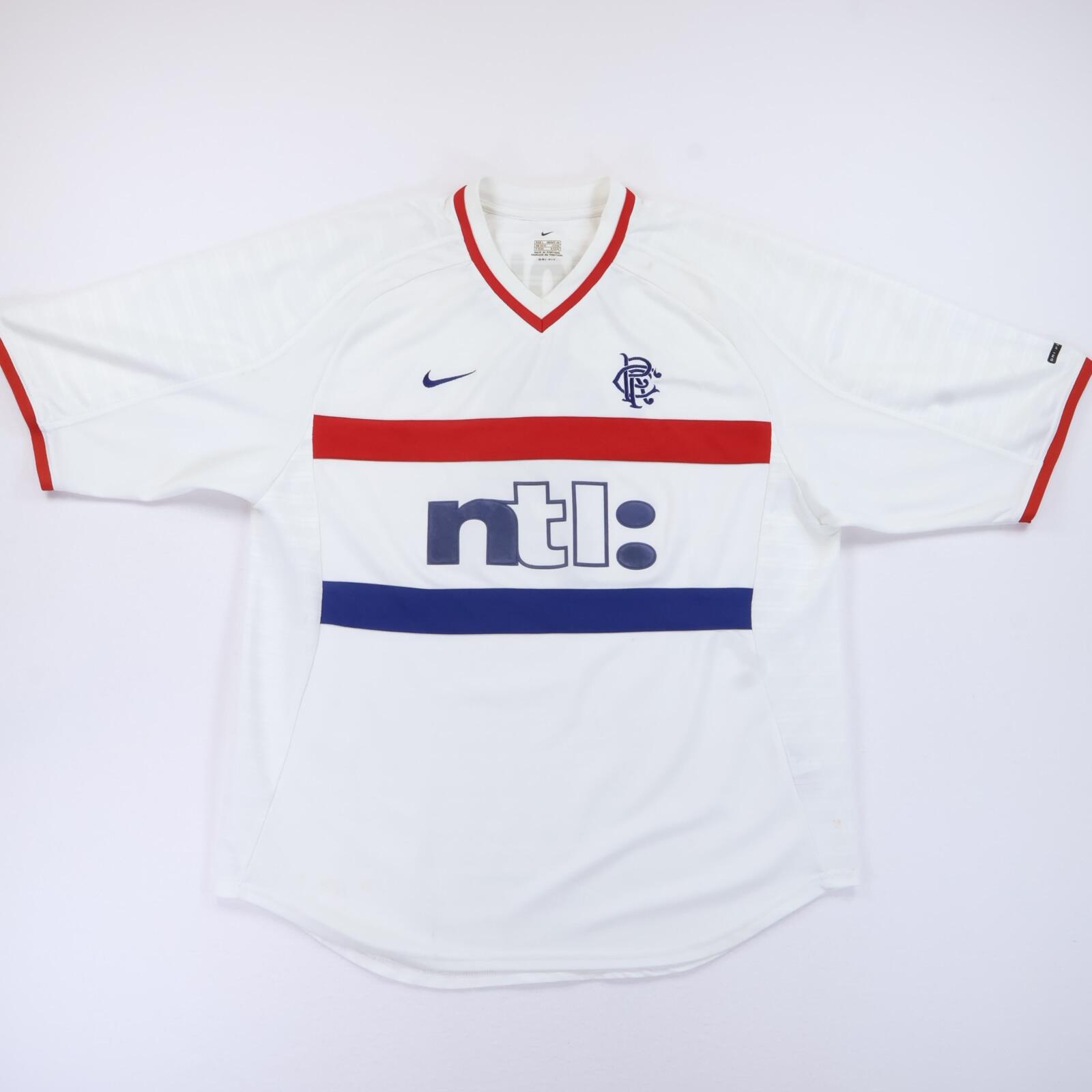 Rangers Fc Mols #9 2000/01 Away Shirt - L- FRONT