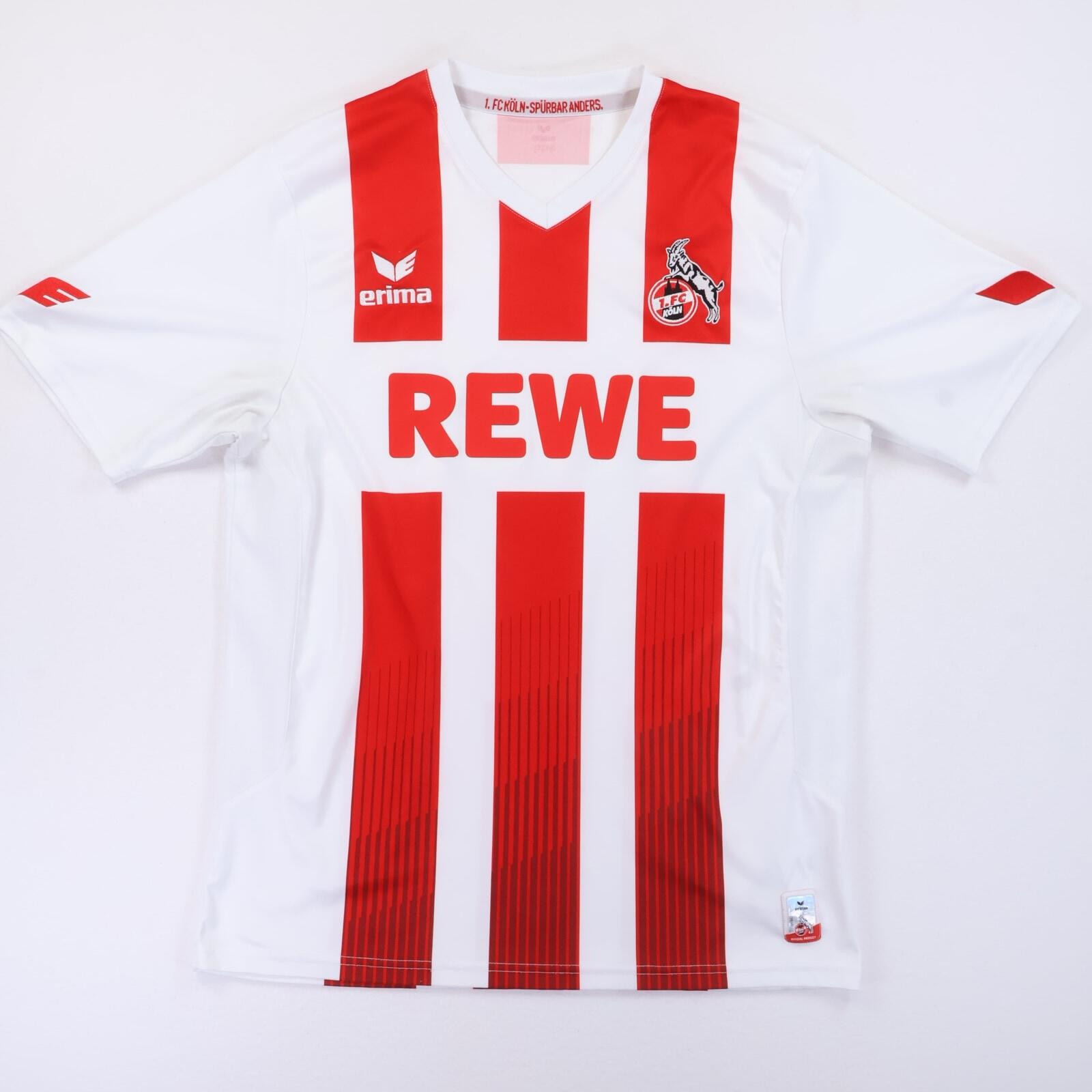 Fc Koln 2017/18 Home Shirt - L- FRONT