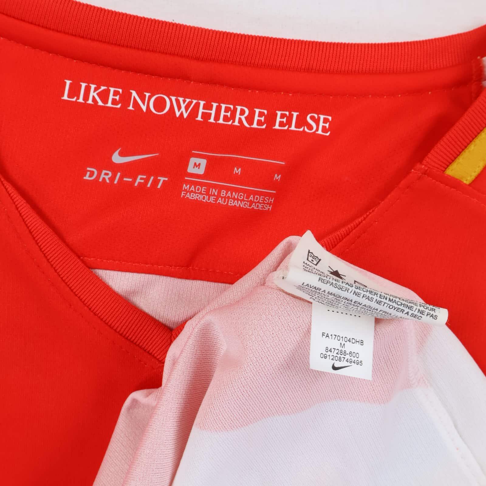 As Monaco 2017/18 Home Shirt - M