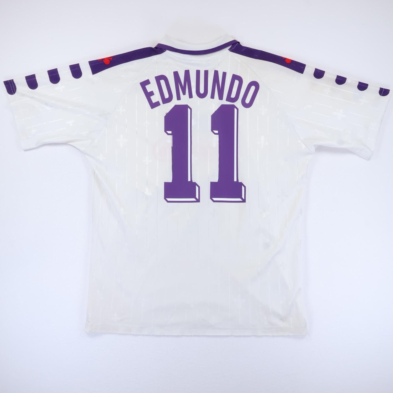 Fiorentina Edmundo #11 1997/98 Away Pro Shirt - XL- BACK
