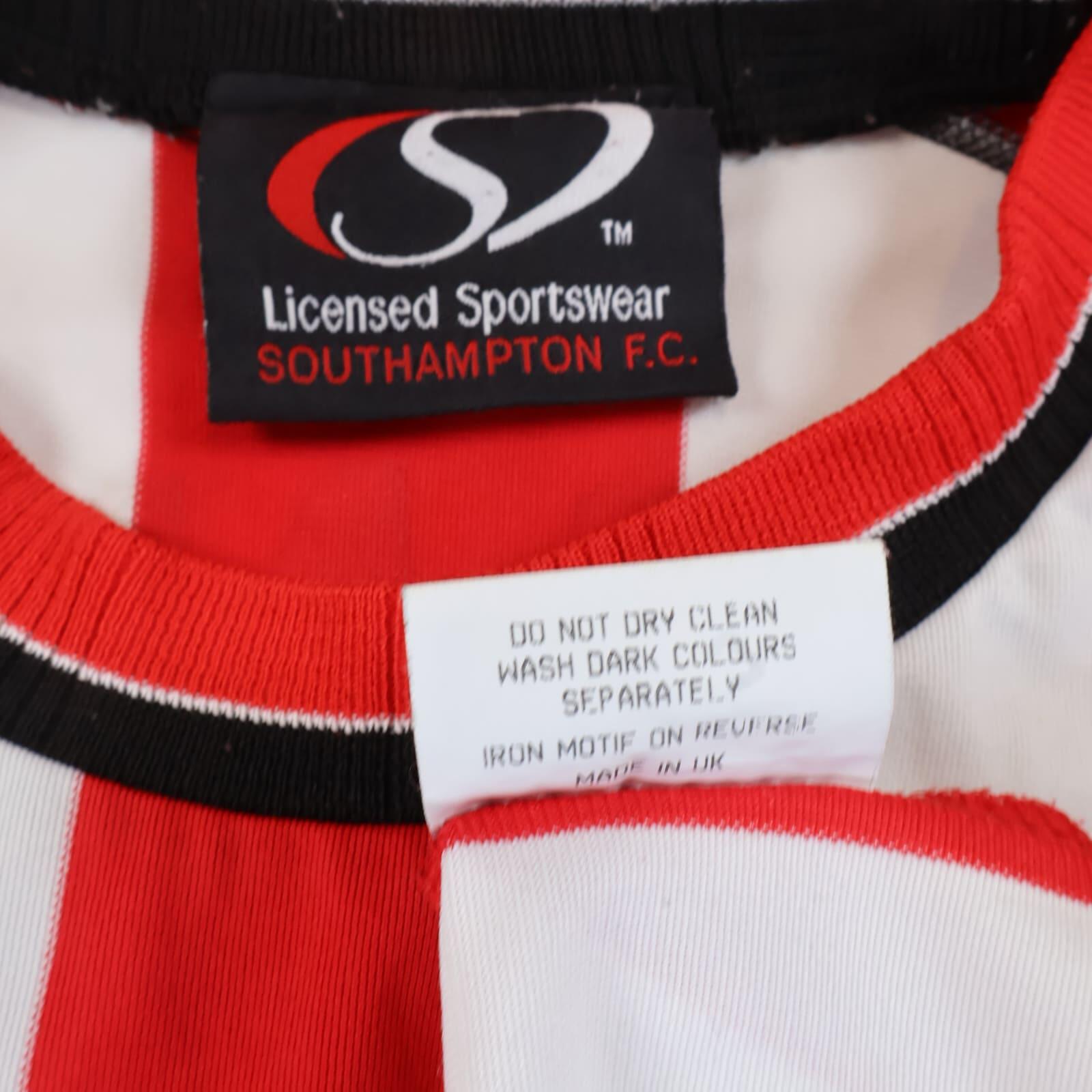 Southampton F.C M. Svensson #11 2003/05 Home Shirt - XL
