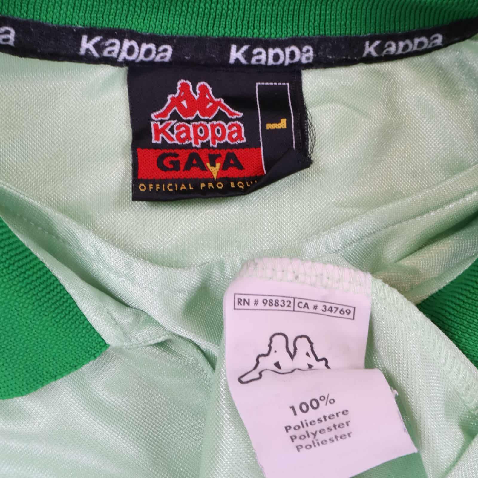 Real Betis 1999/00 Away Shirt - L- BACK