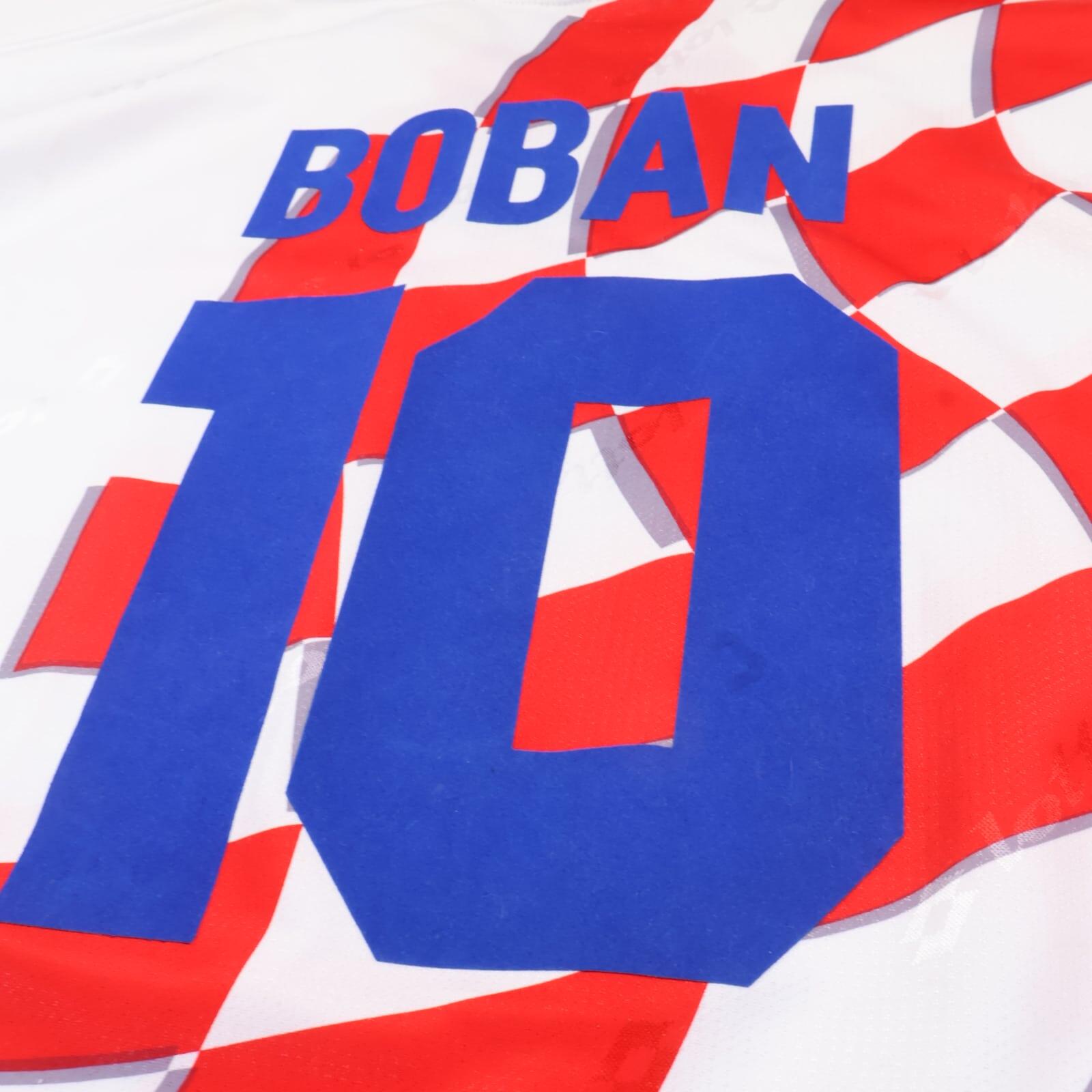Croatia Boban #10 1998/ World Cup Home Shirt - L- TAGS