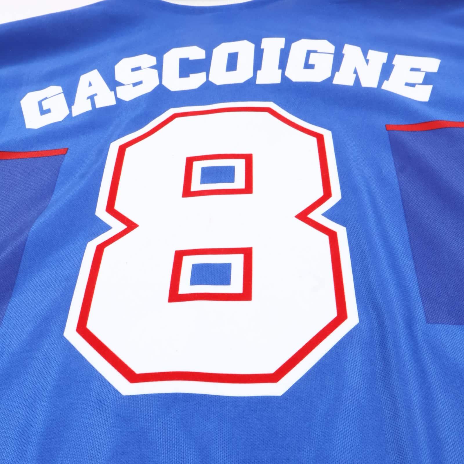 Rangers Fc Gascoigne #8 1997/98 Home Shirt - L