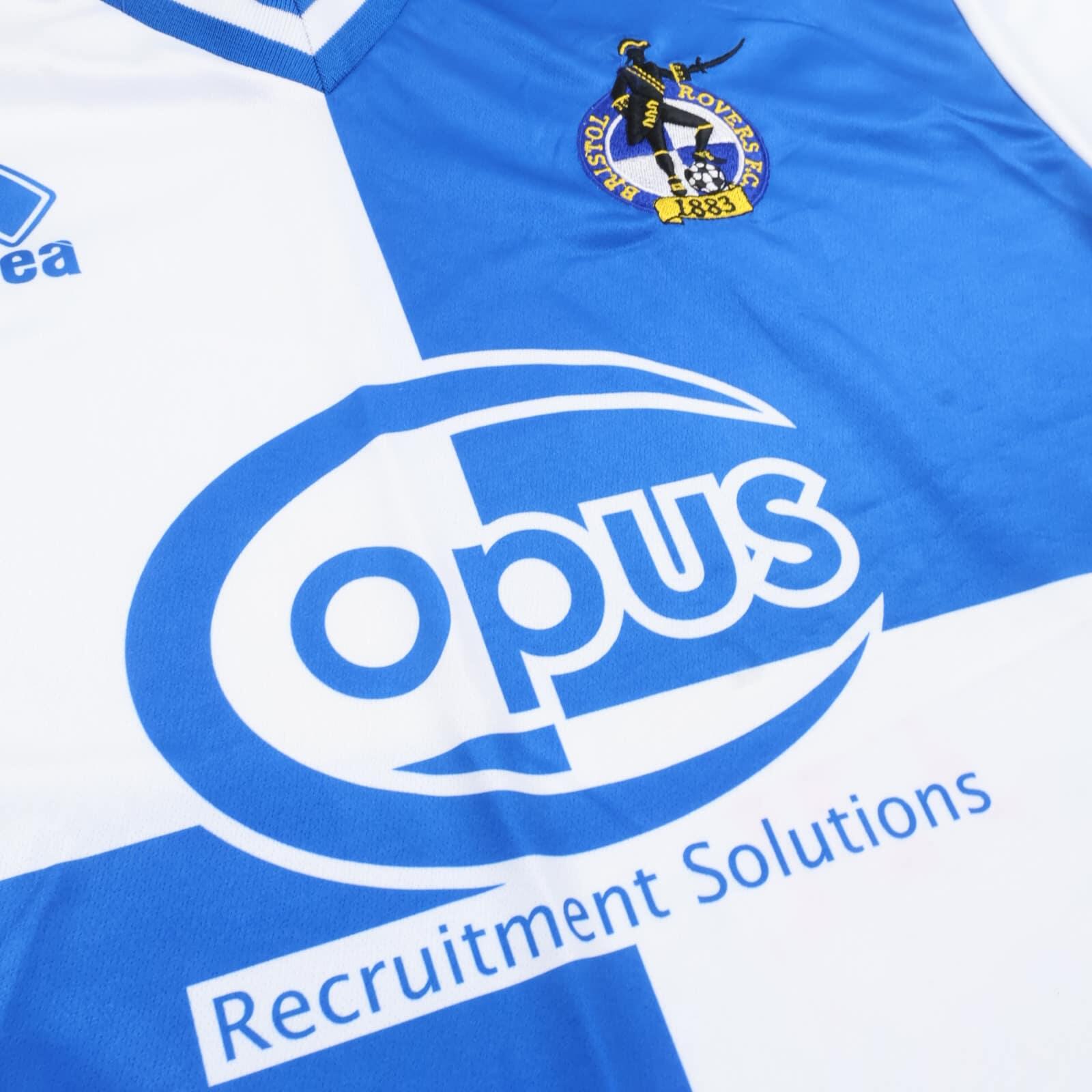 Bristol Rovers 2009/10 Home Shirt - XL- BACK