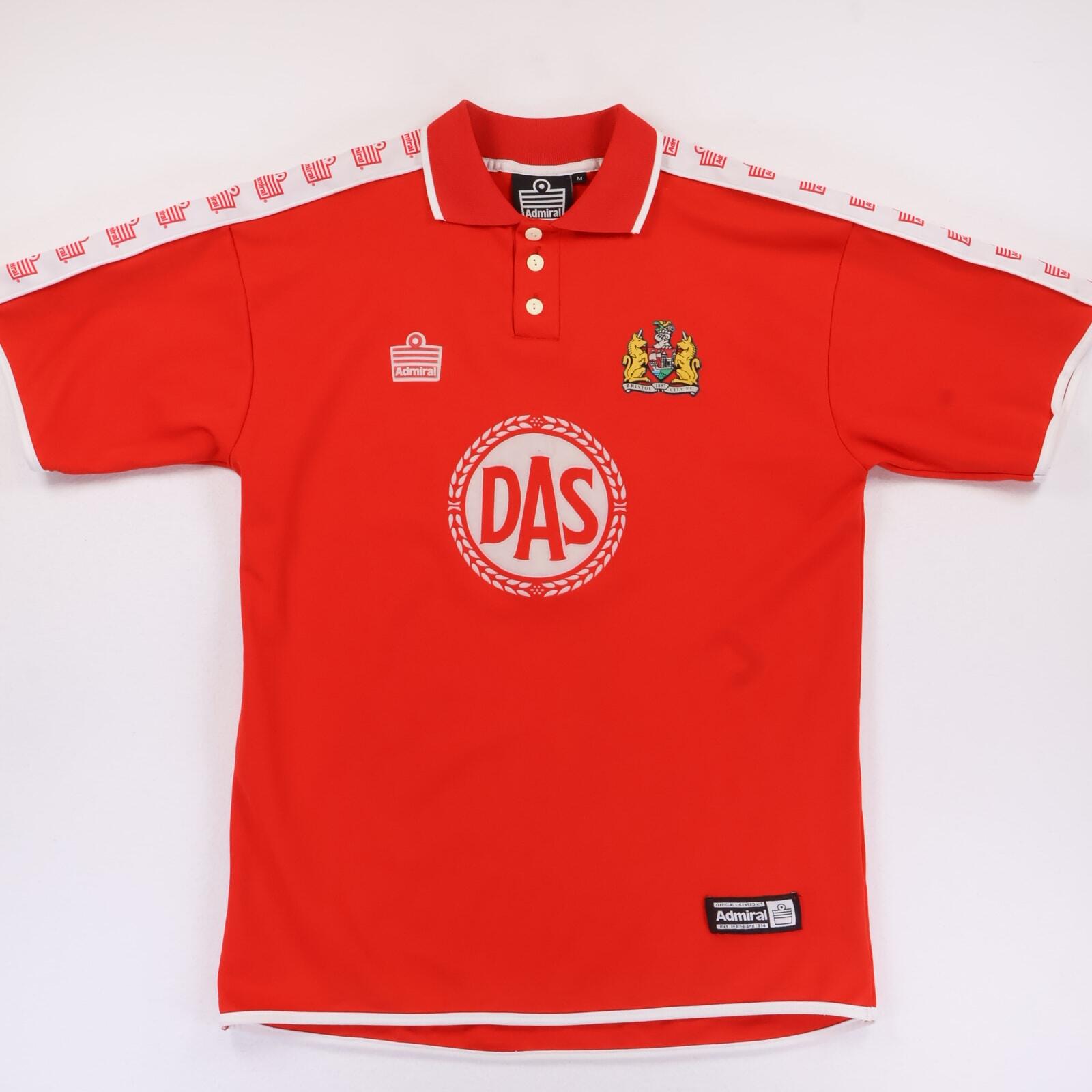 Bristol City F.C 2000/01 Home Shirt - M- FRONT