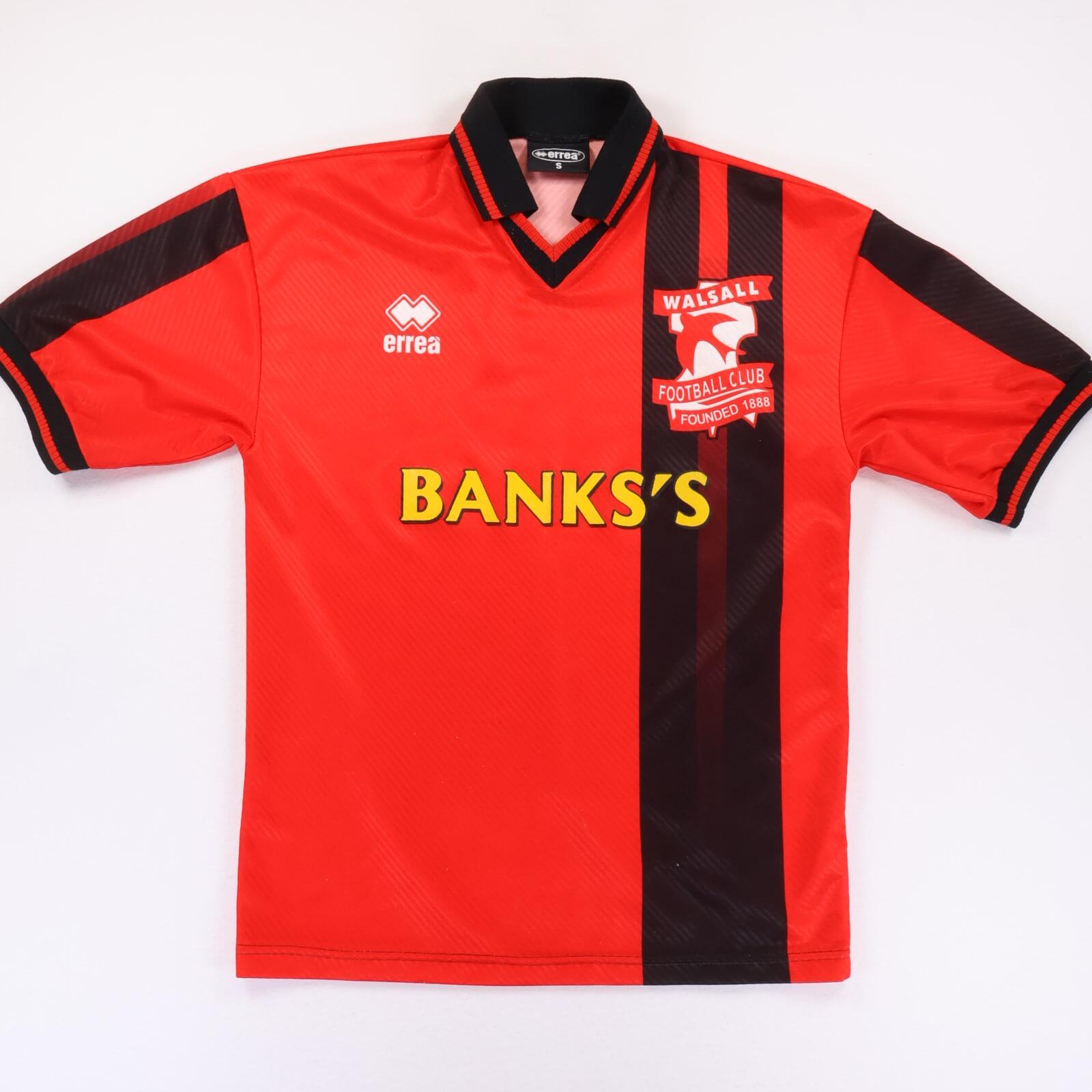 Walsall 1998/99 Home Shirt - S (fit M)- FRONT