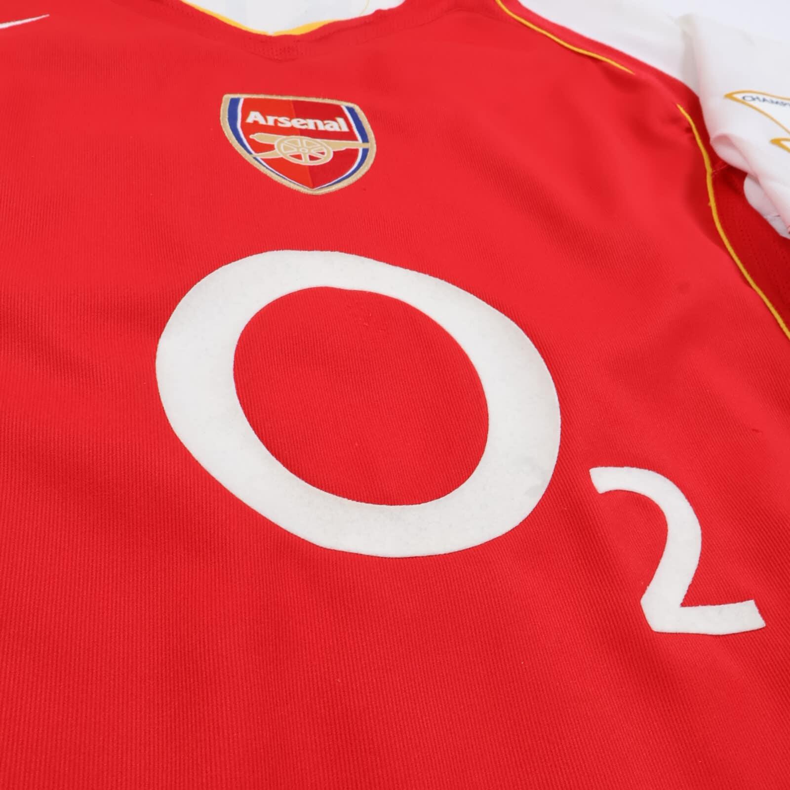 Arsenal Fabregas #15 2004/05 Home Shirt - L