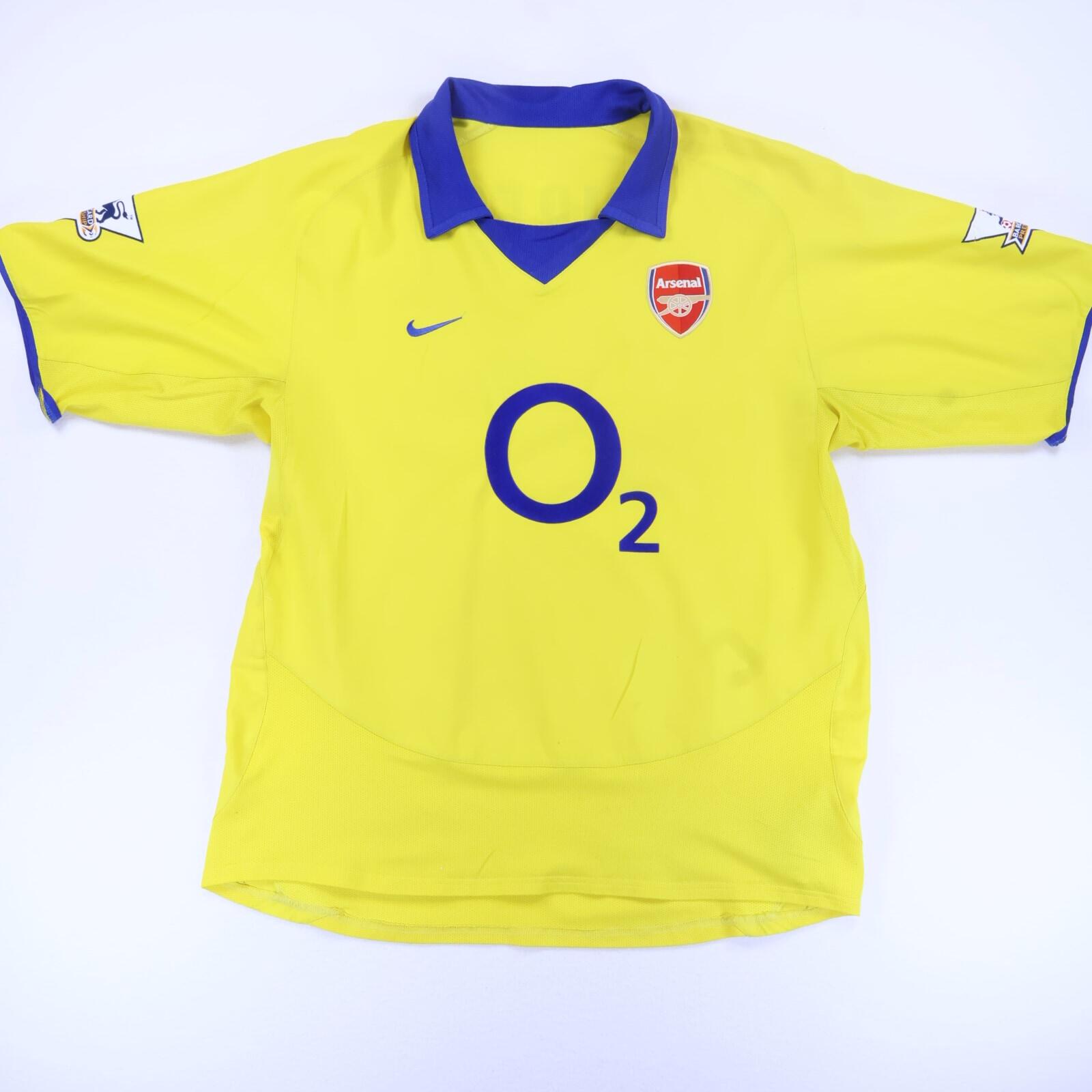 Arsenal 2003/04 Away Shirt - XL- BACK