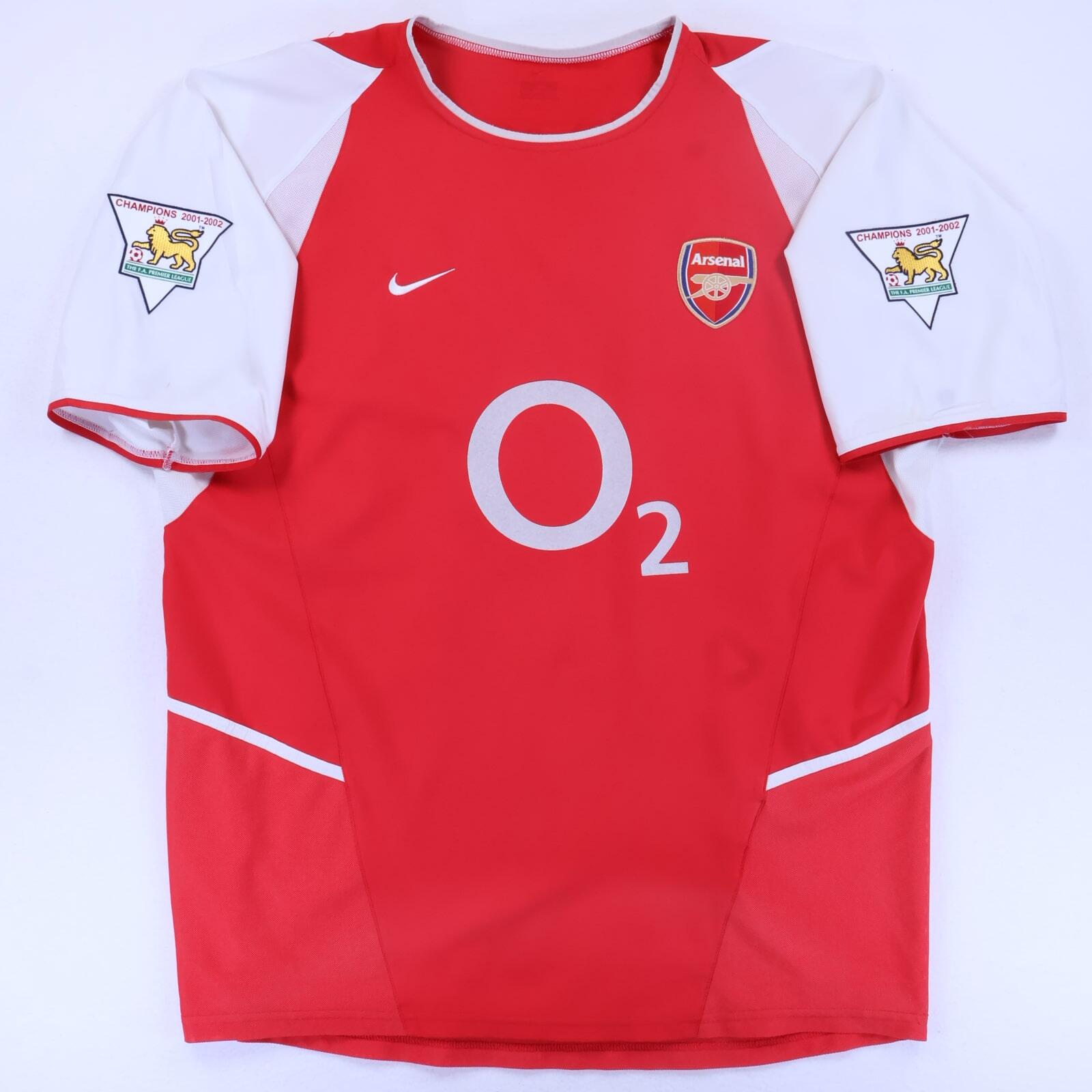 Arsenal 2002/04 Home Shirt - XL- BACK