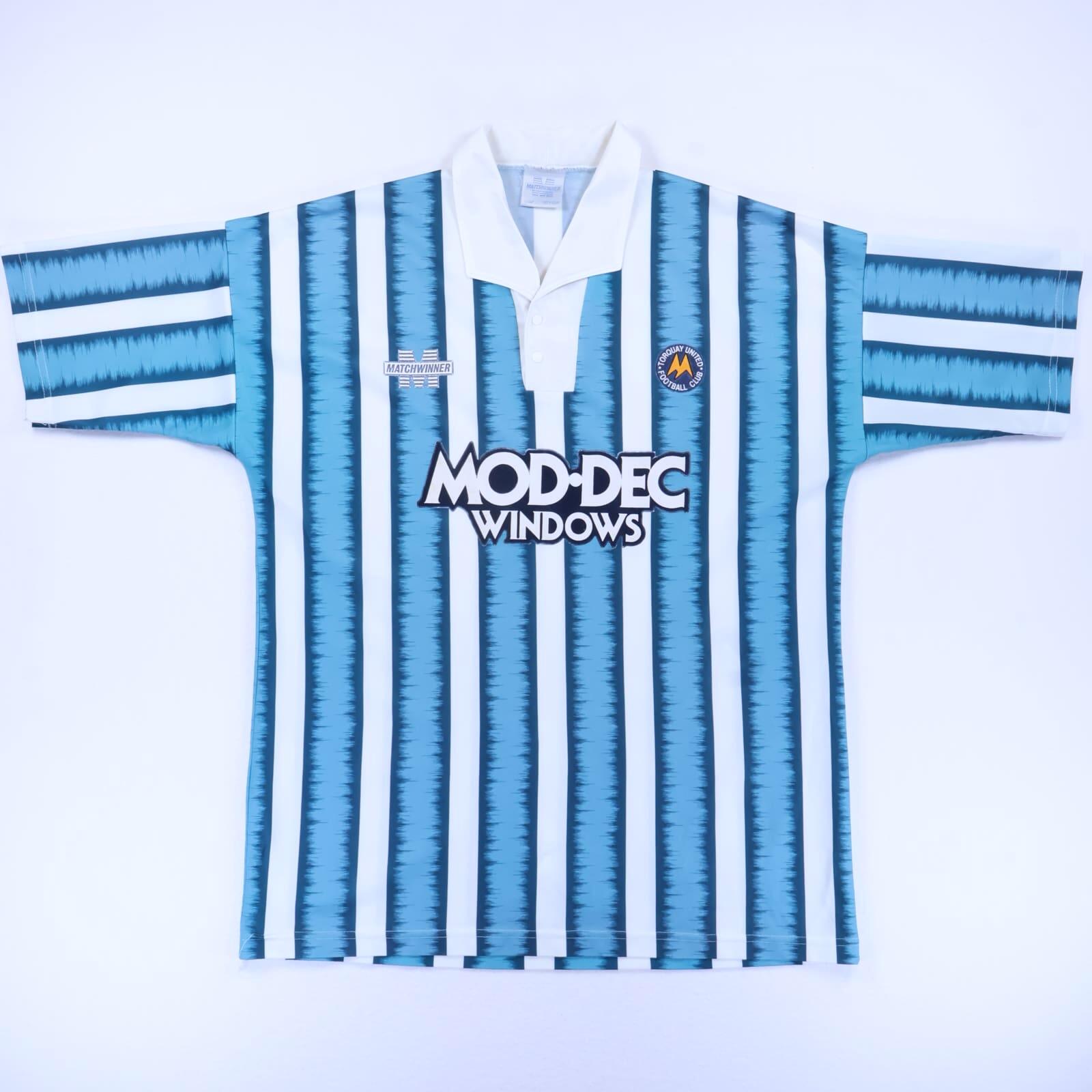 Torquay United 1993/94 Away Shirt - XL- FRONT