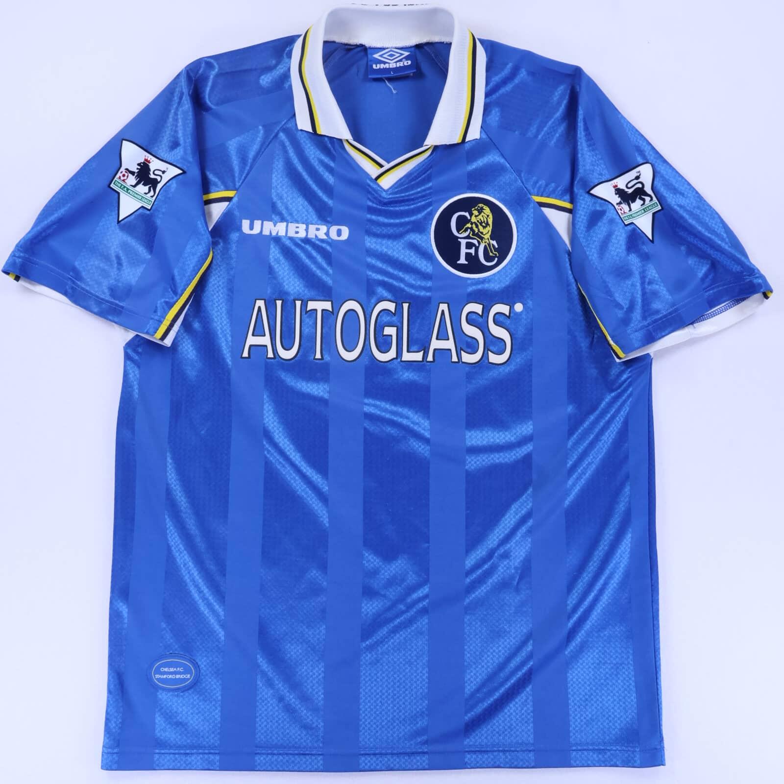 Chelsea 1997/99 Home Shirt - L- BACK