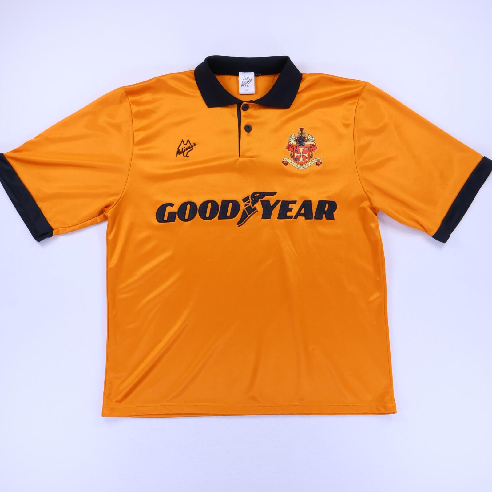 Wolverhampton Wanderes F.C 1993/94 Home Shirt - XL- FRONT