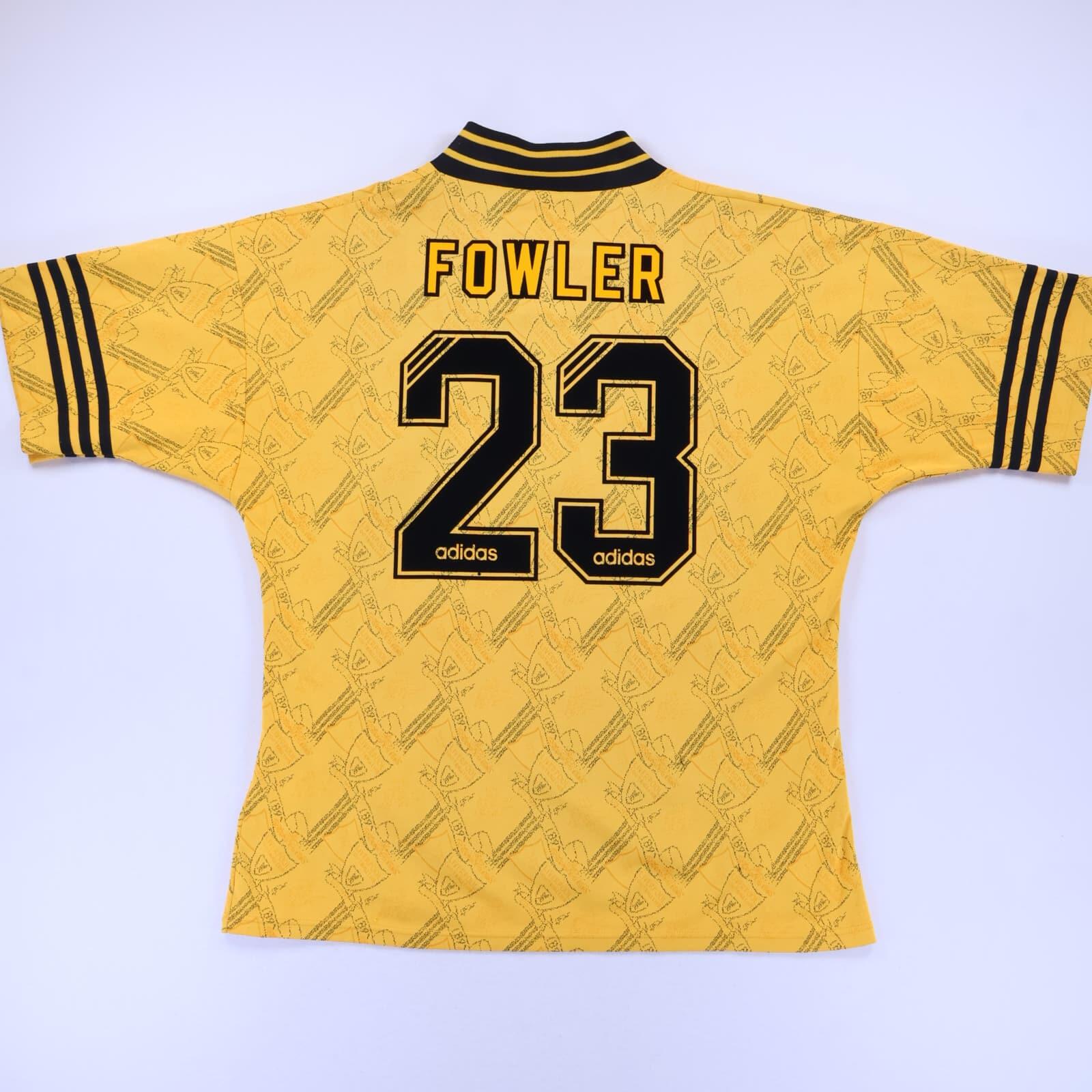 Liverpool F.C Fowler #23 1994/96 Third Shirt - XL- FRONT
