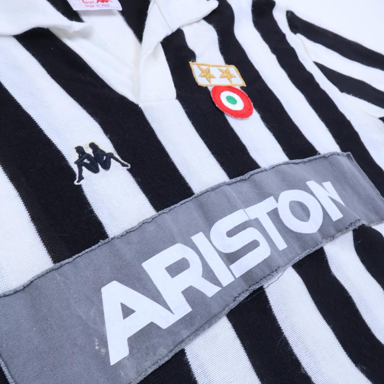 Juventus #8 1983/84 Home Shirt - M- BACK