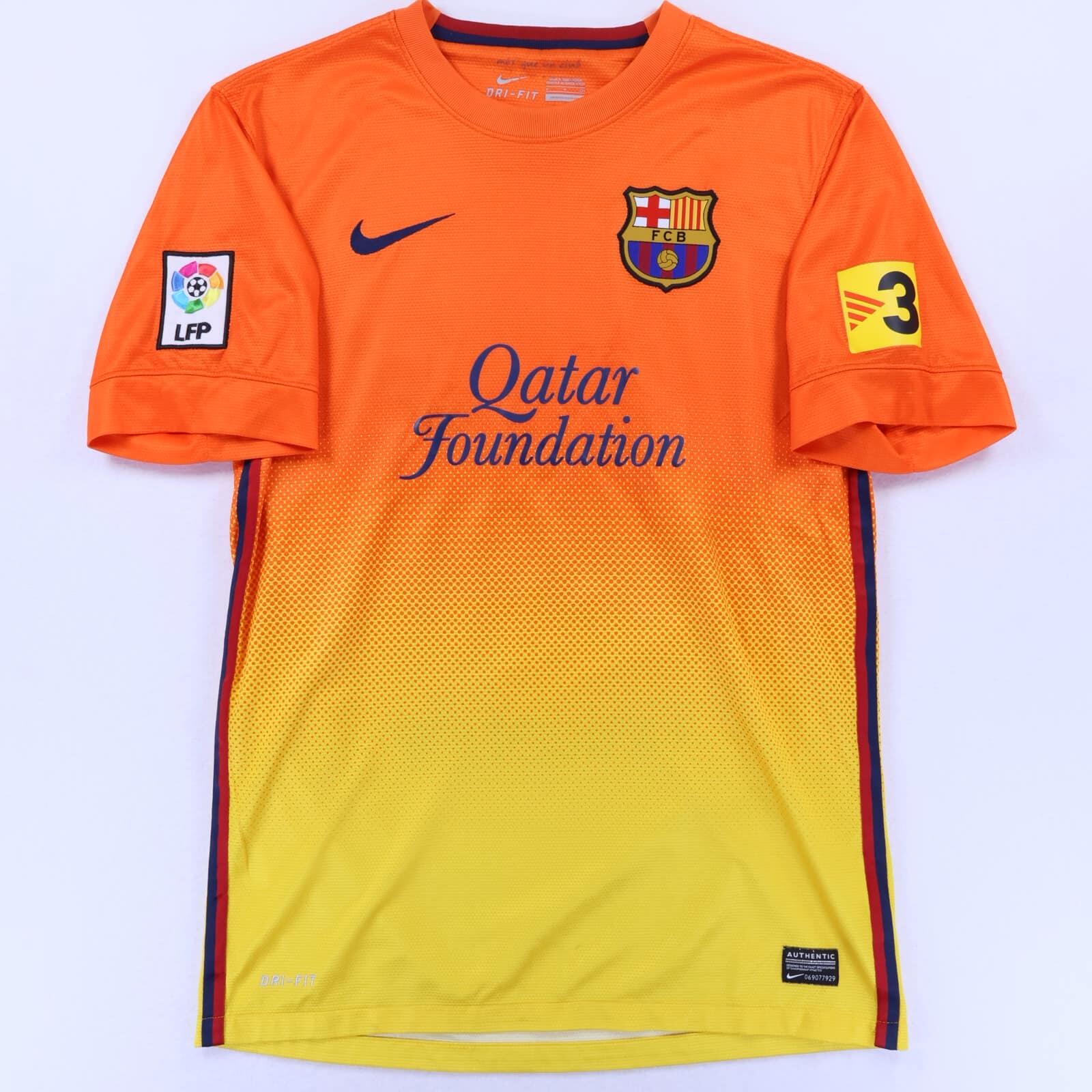 Barcelona 2012/13 Away Shirt - S- FRONT