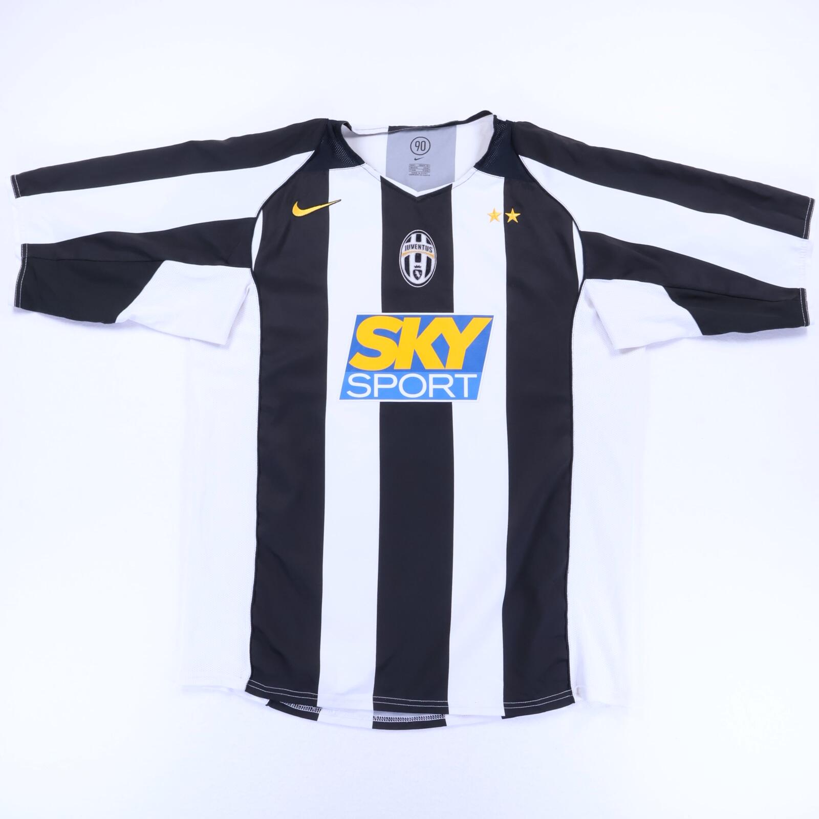 Juventus Ibrahimovic #9 2004/05 Home Shirt - L- BACK