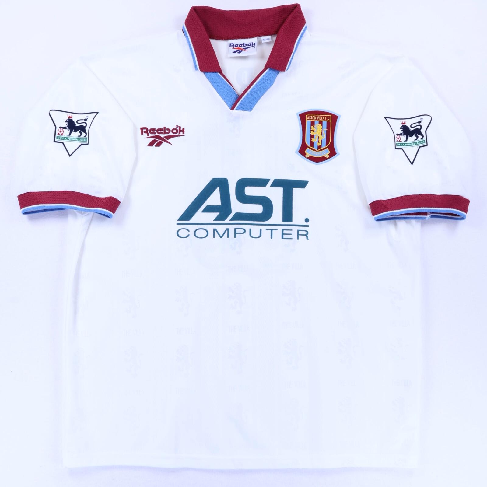 Aston Villa Yorke #10 1996/98 Away Shirt - XL- BACK