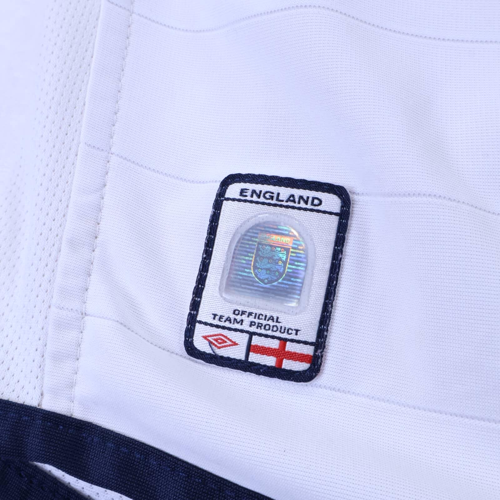 England 2003/05 Home Shirt - Long Sleeve - XL- BACK