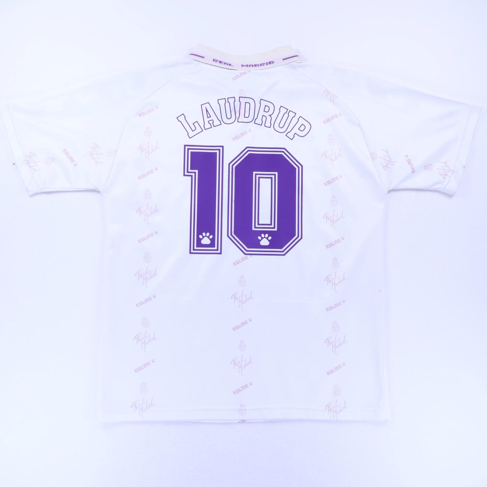 Real Madrid Laudrup #10 1994/96 Home Shirt - XL- FRONT
