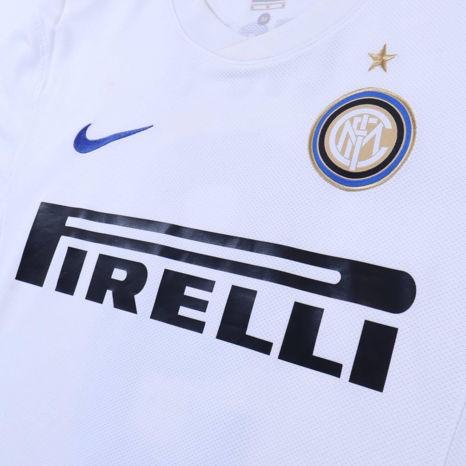 Inter Milan Eto'O #9 2010/11 Away Shirt - M
