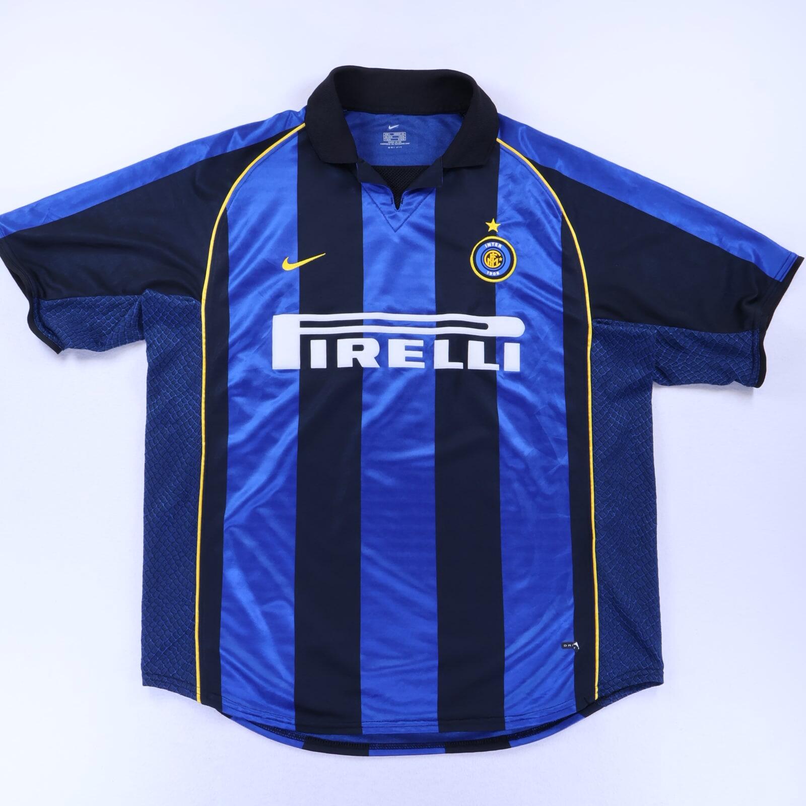Inter Milan 2001/02 Home Shirt - L- FRONT