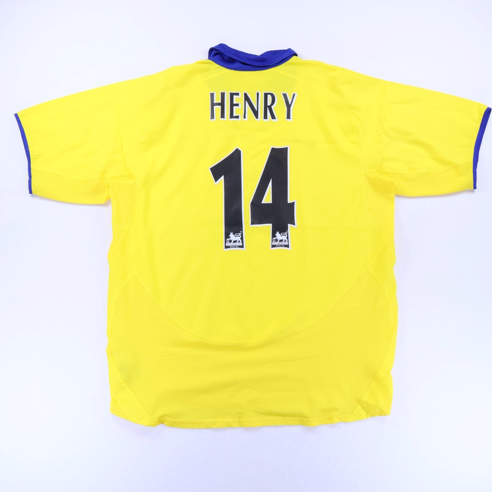 Arsenal Henry #14 2003/04 Away Shirt - XL- FRONT