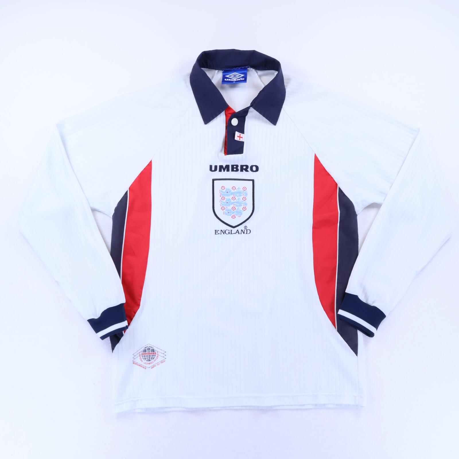 England 1998/ Home Shirt - M- FRONT