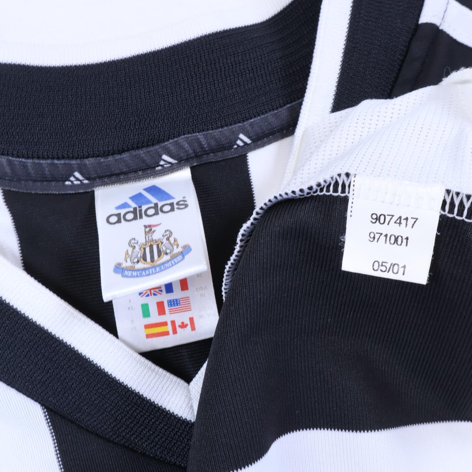 Newcastle United Shearer #9 2001/03 Home Shirt - XL