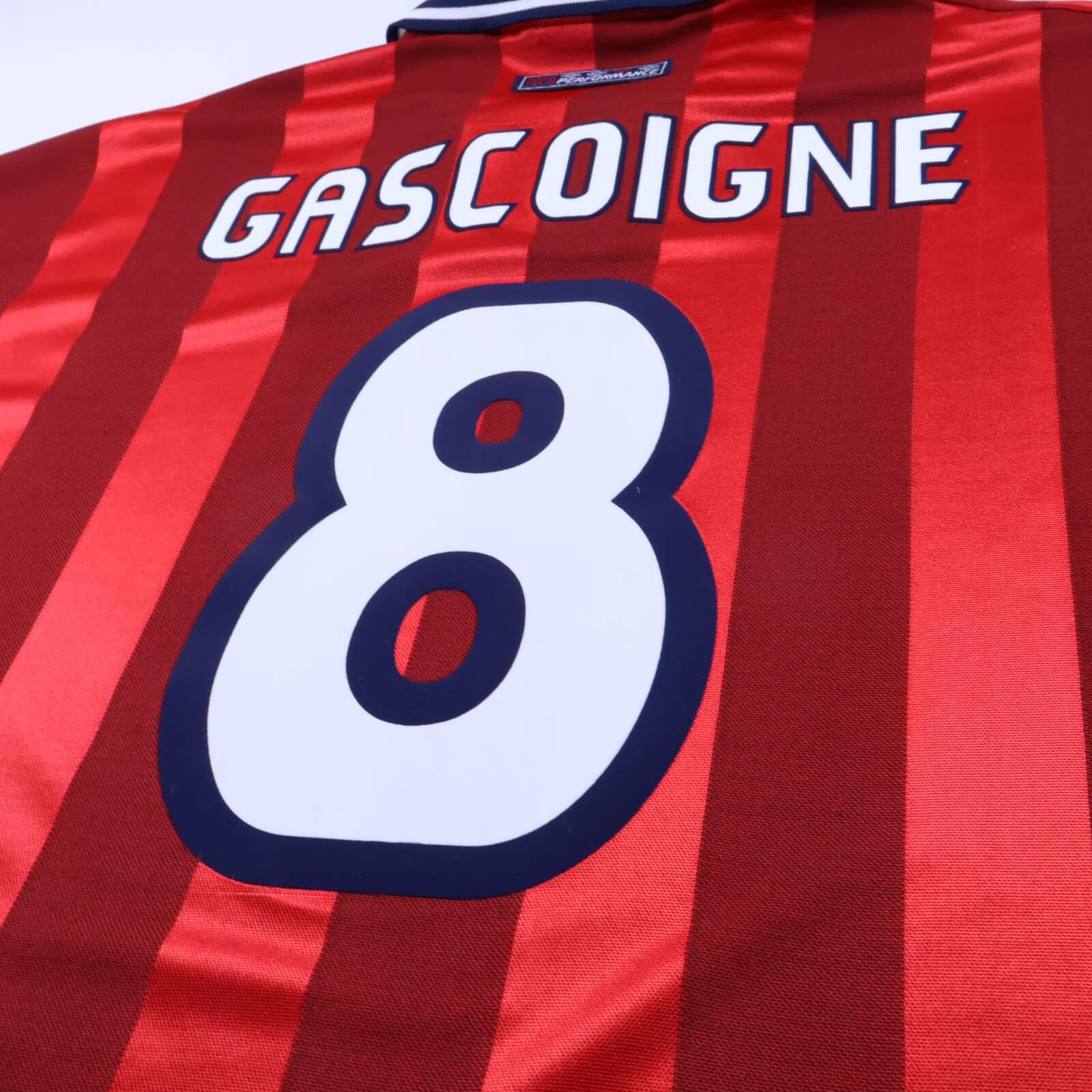 England Gascoigne #8 1997/99 Away Shirt - XXL- TAGS