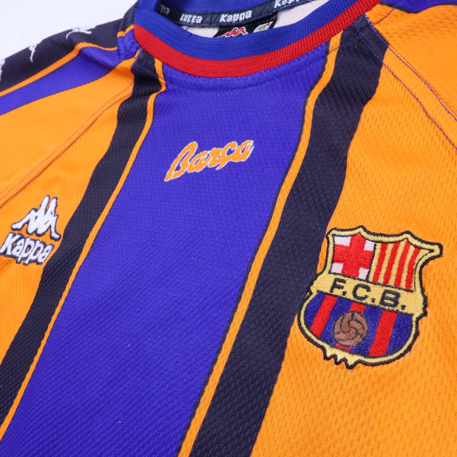 Barcelona Stoichkov #8 1997/98 Away Shirt - L