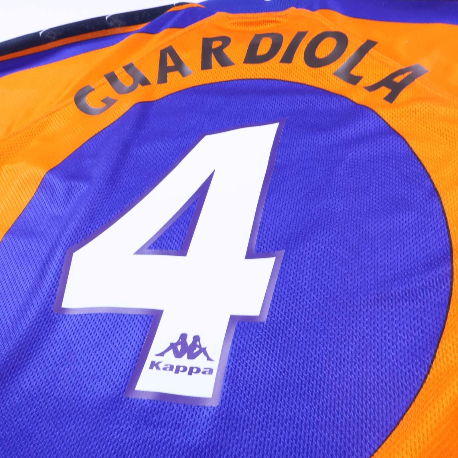 Barcelona Guardiola #4 1997/98 Away Shirt - M- TAGS