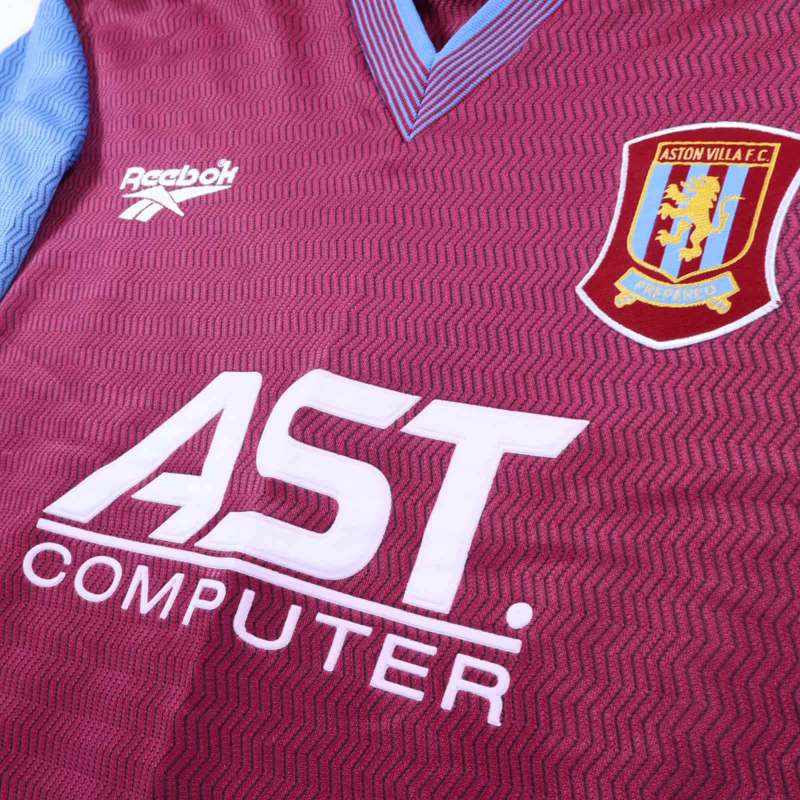 Aston Villa Southgate #4 1997/98 Home Shirt - L