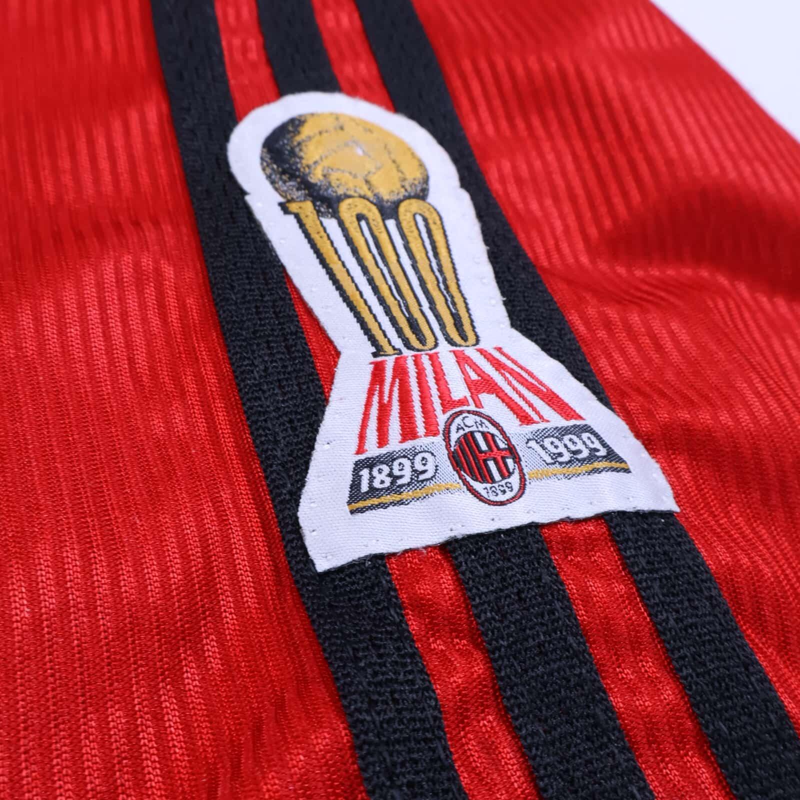 Ac Milan 1998/00 Home Shirt - XL
