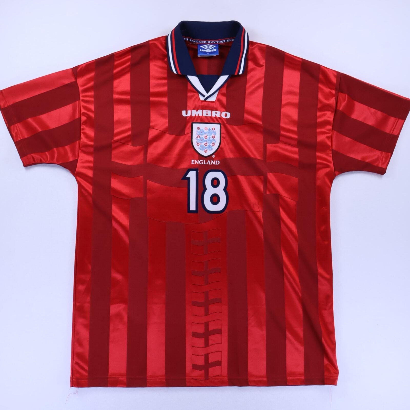 England Fowler #18 1997/99 Away Shirt - XL- FRONT