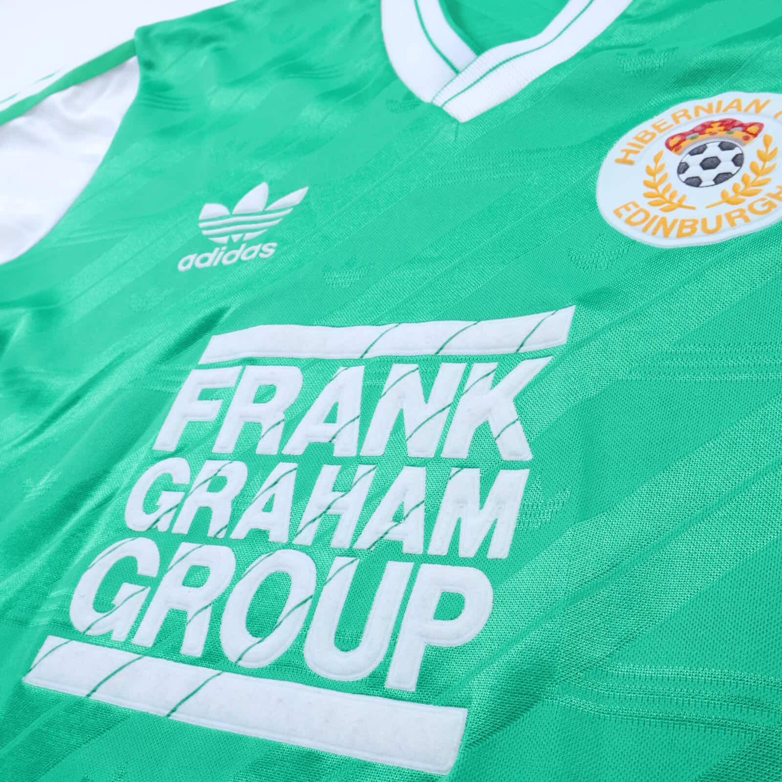 Hibernian 1988/89 Home Shirt - S/M- BACK