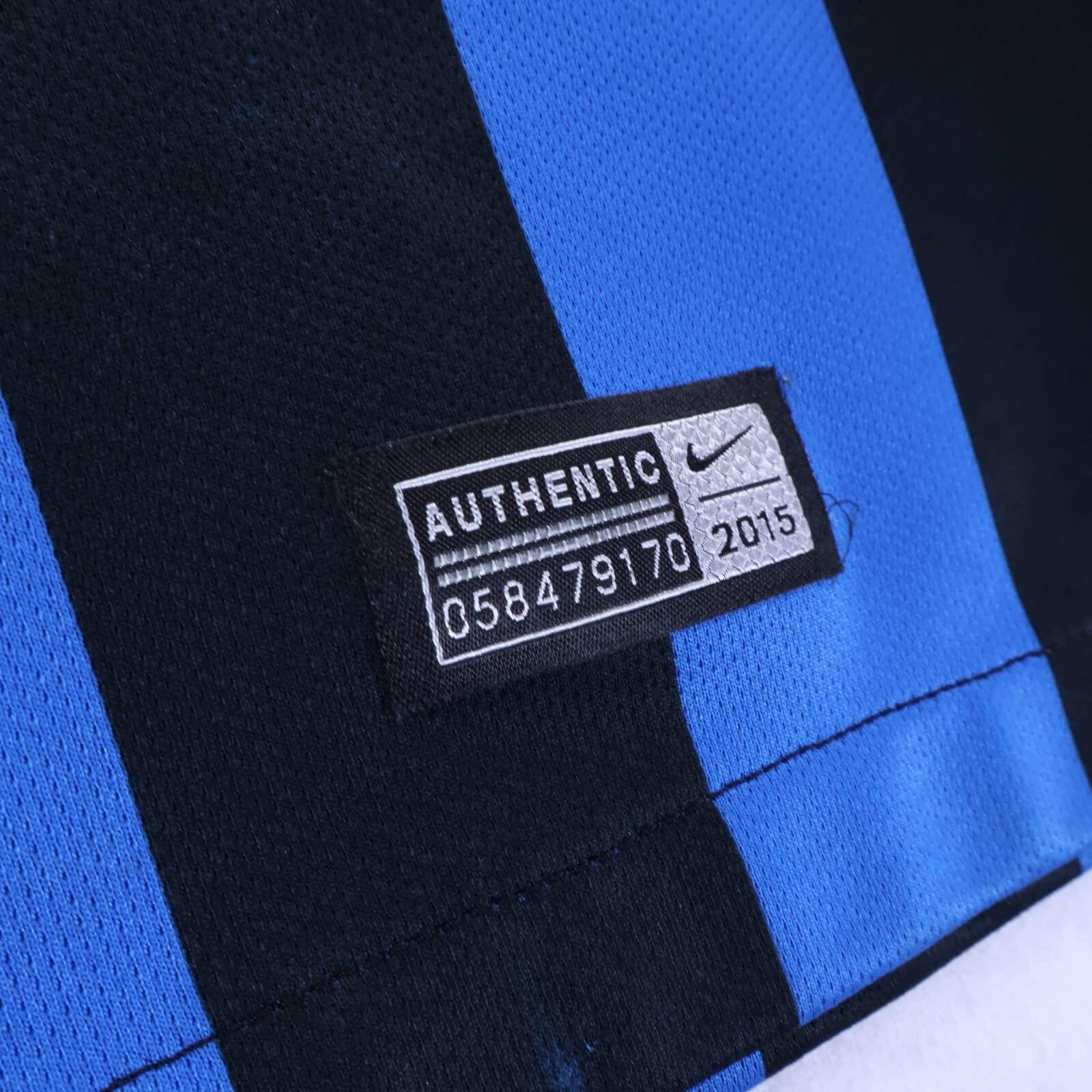 Inter Milan Brozovic #77 2015/16 Home Shirt - L