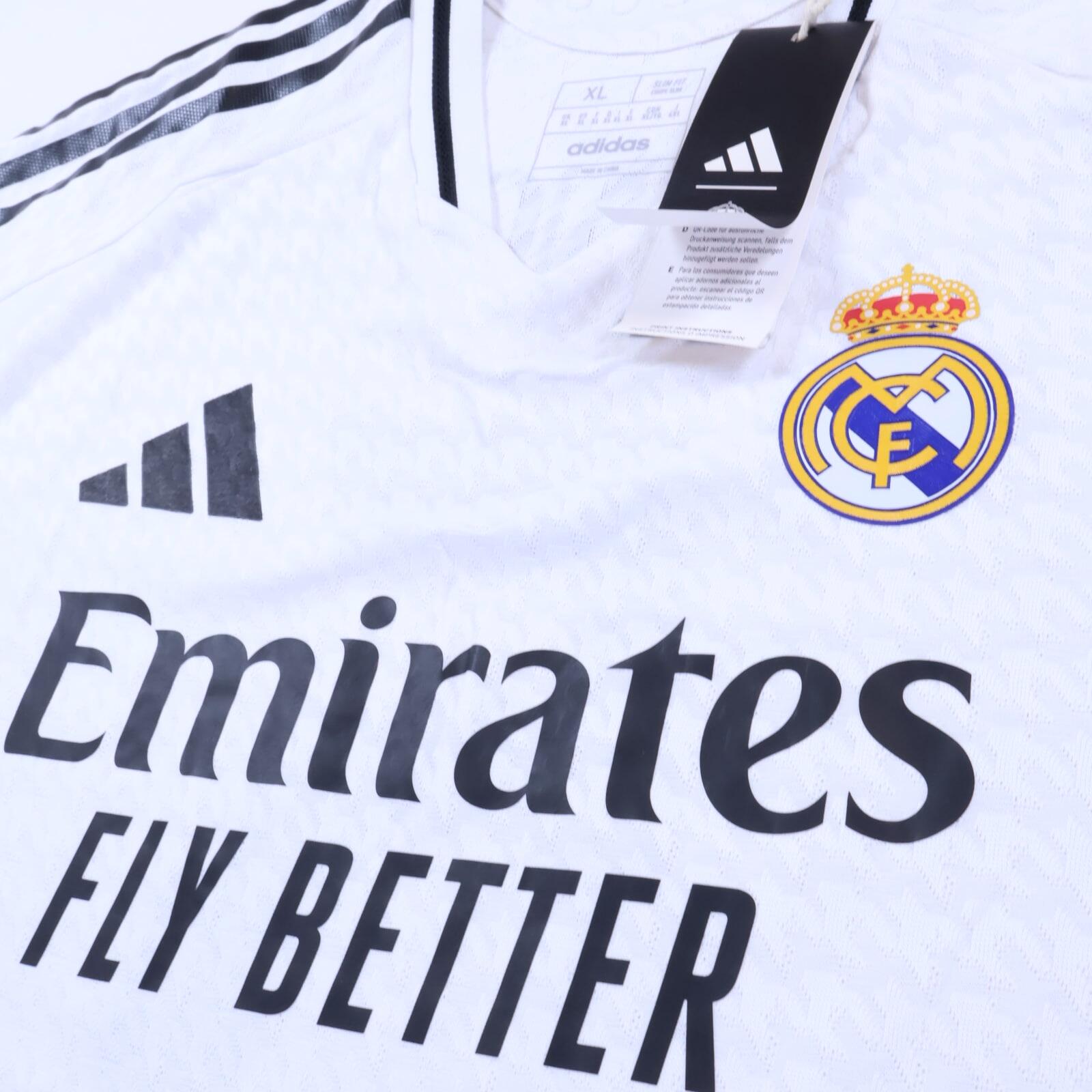 Real Madrid Bellingham #5 2024/25 Home Shirt - XL