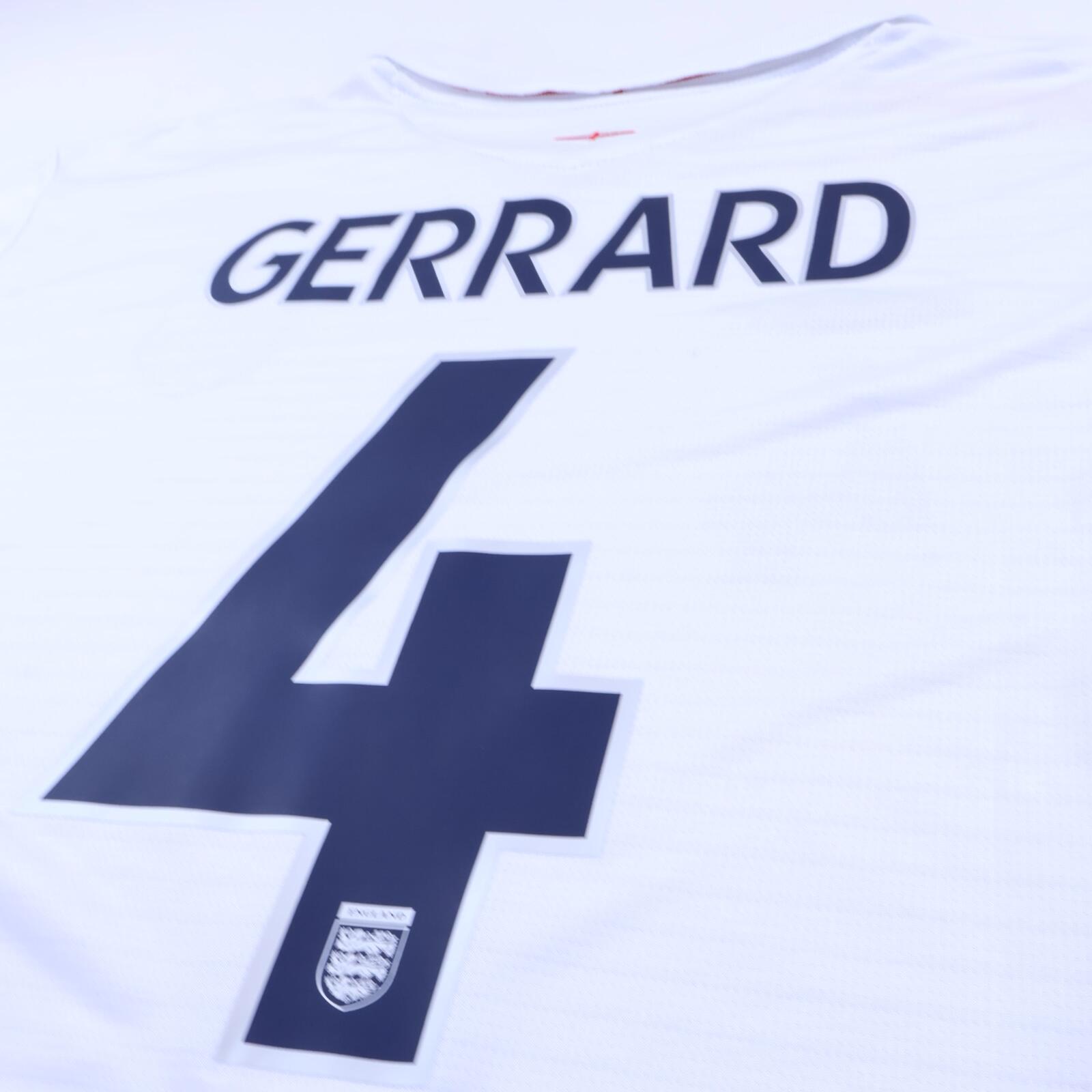 England Gerrard #4 2005/07 Home Shirt - 2XL