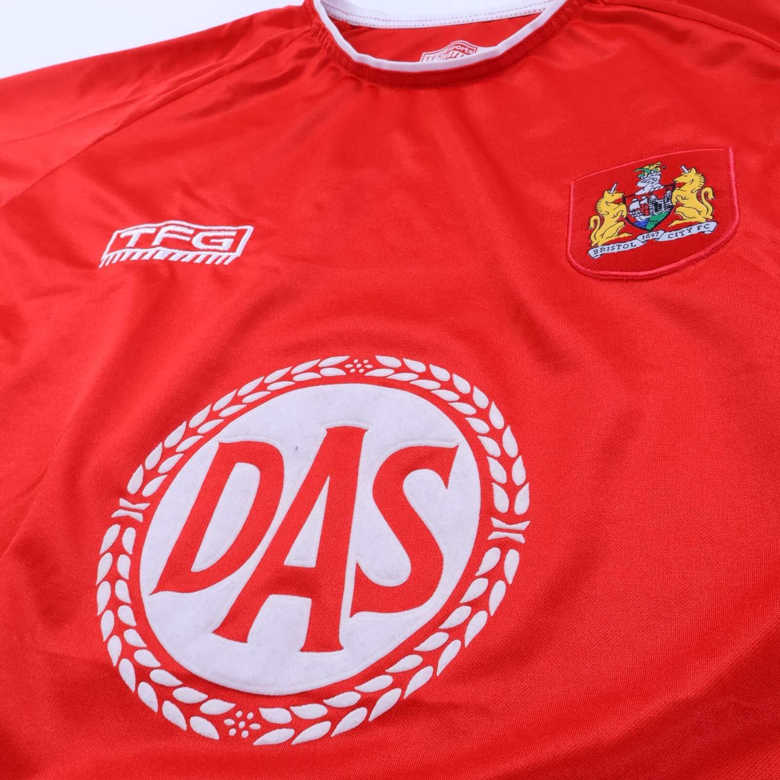 Bristol City F.C 2004/05 Home Shirt - L- BACK