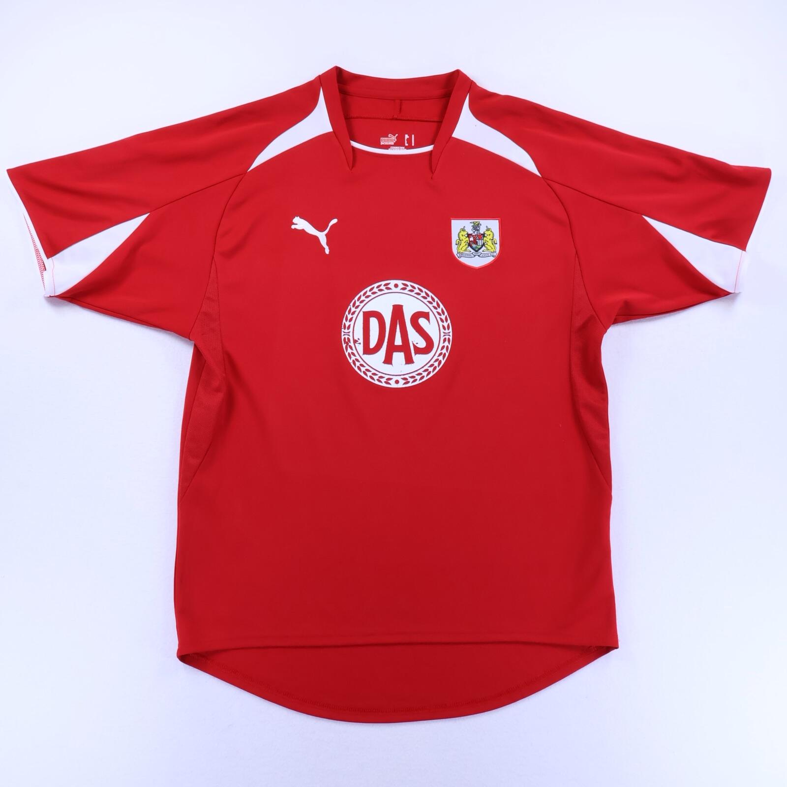 Bristol City F.C 2008/09 Home Shirt - M- FRONT