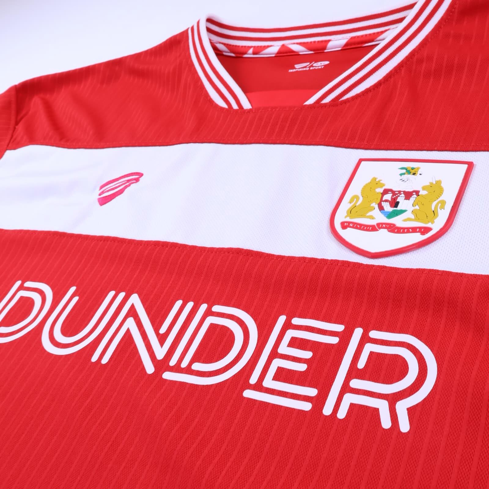 Bristol City F.C 2018/19 Home Shirt - 5XL- BACK