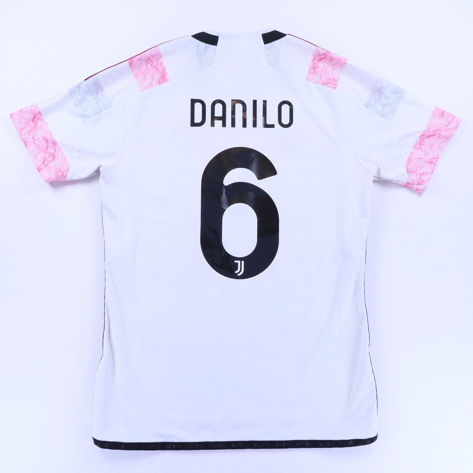 Juventus Danilo #6 2023/24 Away Shirt - Player Issue - M- FRONT